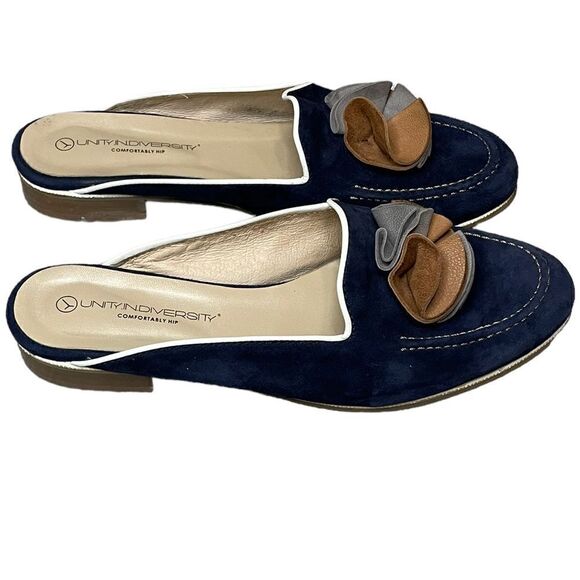 Unity.In.Diversity Comfortably Hip Slip On Suede Loafers - Picture 3 of 9